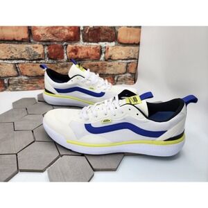 Vans Ultrarange Exo Blueberry Lemonade White Yellow Blue Men Sz 11.5 LA Rams